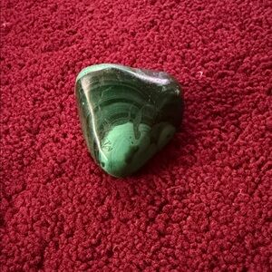 Elegant Green Stone Accent Piece